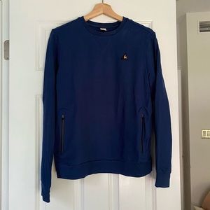 Le Coq Sportif blue sweatshirt